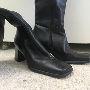 Thigh High Nine West Leather Boots